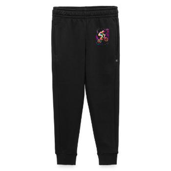 BMX - Coureur de BMX - BMX - Pantalon de survêtement enfant/adolescent premium - noir - Devant - AI Model Kid Male (0cm)