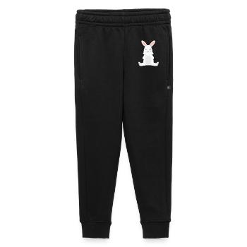 Rabbit Rabbit - Kids’/Teens' Premium Sweatpants - black - Front - AI Model Kid Male (0cm)