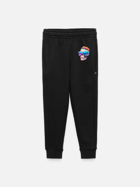Totenkopf - Kinder/Teenager Premium Sweathose - Schwarz