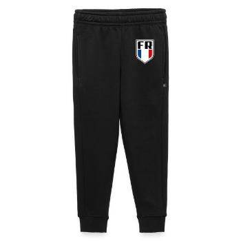 France Flag Official French symbol - Kids’/Teens' Premium Sweatpants - black - Front - AI Model Kid Male (0cm)