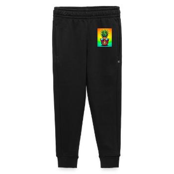 Ananas - Pantalon de survêtement enfant/adolescent premium - noir - Devant - AI Model Kid Male (0cm)