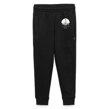 Root Meditation Flower Mandala - Kids’/Teens' Premium Sweatpants - black - Front - AI Model Kid Male (0cm)