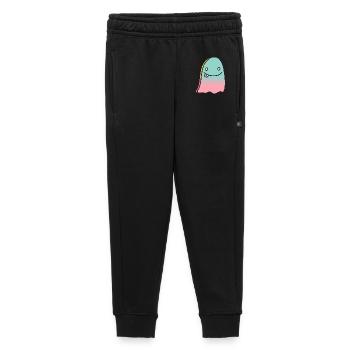 Ghost doodle gradient - Kids’/Teens' Premium Sweatpants - black - Front - AI Model Kid Male (0cm)