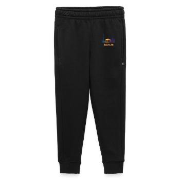 Dégradé de la ligne d’horizon de Berlin - Pantalon de survêtement enfant/adolescent premium - noir - Devant - AI Model Kid Male (0cm)