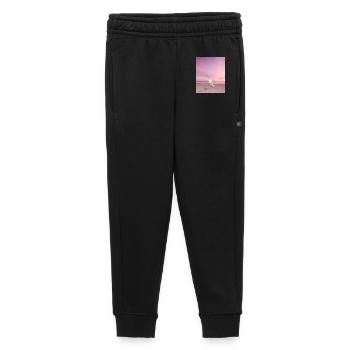Der Star "Der Weiße Flamingo" - Kinder/Teenager Premium Sweathose - Schwarz - Vorne - AI Model Kid Male (0cm)
