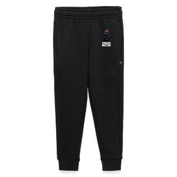 Avant que tu ne demandes Pas de chats Chats Amateur des chats - Pantalon de survêtement enfant/adolescent premium - noir - Devant - AI Model Kid Male (0cm)