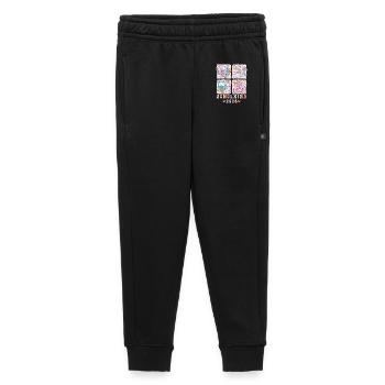 School Child 2026 School Enrollment Girl Gift Idea - Kids’/Teens' Premium Sweatpants - black - Front - AI Model Kid Male (0cm)