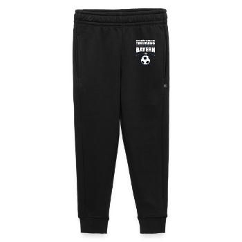 Treu ergebener Bayern Fan Geschenk | Vintage Look - Kinder/Teenager Premium Sweathose - Schwarz - Vorne - AI Model Kid Male (0cm)
