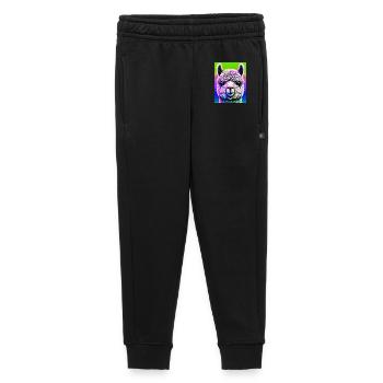 Alpaga - Pantalon de survêtement enfant/adolescent premium - noir - Devant - AI Model Kid Male (0cm)
