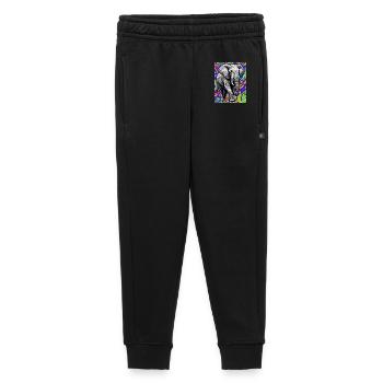 Elefant - Kinder/Teenager Premium Sweathose - Schwarz - Vorne - AI Model Kid Male (0cm)