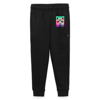 Alpaca - Kids’/Teens' Premium Sweatpants - black - Front - AI Model Kid Male (0cm)