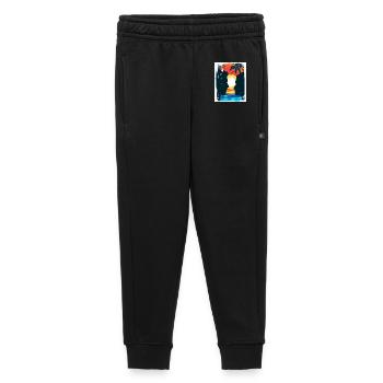Tropical Sunset Lover - Kids’/Teens' Premium Sweatpants - black - Front - AI Model Kid Male (0cm)