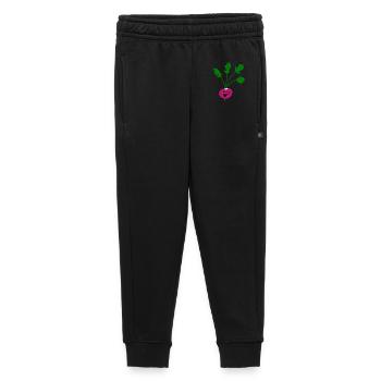 Radis mignons - Pantalon de survêtement enfant/adolescent premium - noir - Devant - AI Model Kid Male (0cm)