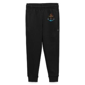 Ein Anker - Kinder/Teenager Premium Sweathose - Schwarz - Vorne - AI Model Kid Male (0cm)