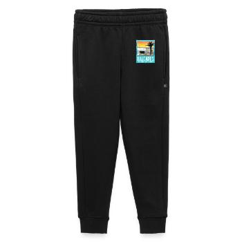 Îles Baléares Coucher de soleil Silhouette - Pantalon de survêtement enfant/adolescent premium - noir - Devant - AI Model Kid Male (0cm)