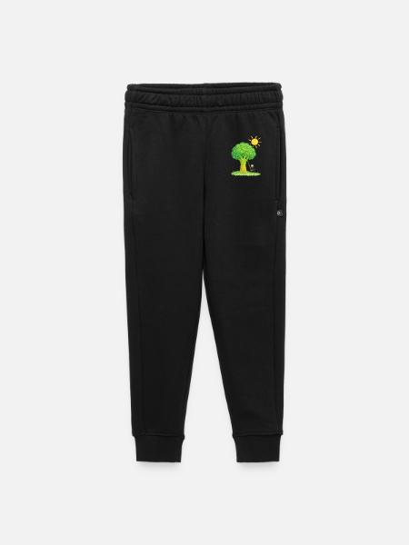 Brokkolibaum Swingin' Tage - Kinder/Teenager Premium Sweathose - Schwarz