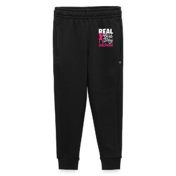 Saxophone fille Saxophoniste Soliste Membre du groupe - Pantalon de survêtement enfant/adolescent premium - noir - Devant - AI Model Kid Male (0cm)