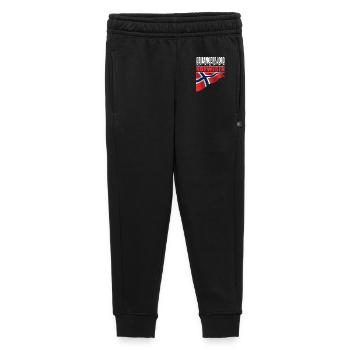 Geirangerfjord - Kids’/Teens' Premium Sweatpants - black - Front - AI Model Kid Male (0cm)