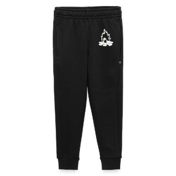 Feu de camp - Pantalon de survêtement enfant/adolescent premium - noir - Devant - AI Model Kid Male (0cm)