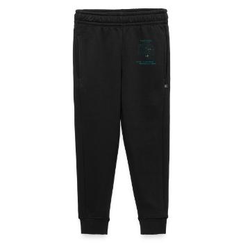 Eifel Wandern Topo GPS Karte - Kinder/Teenager Premium Sweathose - Schwarz - Vorne - AI Model Kid Male (0cm)