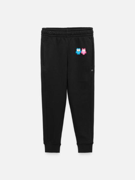 Child motive in love Owls Kids shirt Owl - Kids’/Teens' Premium Sweatpants - black