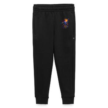 BMX / Bmx / bmx / idée cadeau / anniversaire - Pantalon de survêtement enfant/adolescent premium - noir - Devant - AI Model Kid Male (0cm)