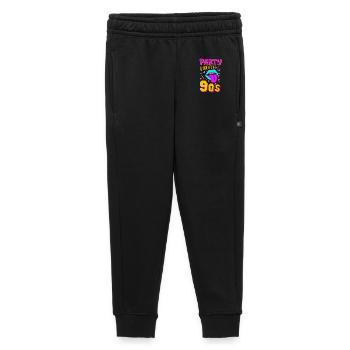 Fête des années 90 - Pantalon de survêtement enfant/adolescent premium - noir - Devant - AI Model Kid Male (0cm)