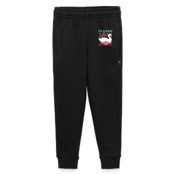 Schwäne Wasservögel Schwan - Kinder/Teenager Premium Sweathose - Schwarz - Vorne - AI Model Kid Male (0cm)