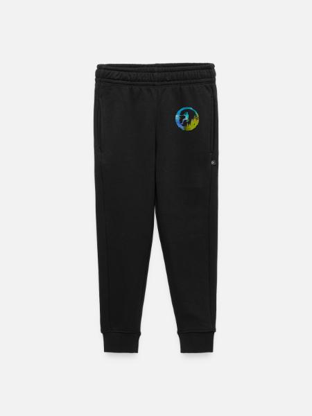 Bergsteiger Papa Vatertag Watercolor Climber - Kinder/Teenager Premium Sweathose - Schwarz