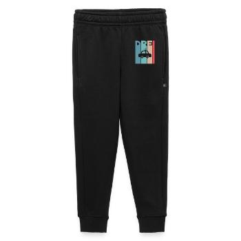 3 Jahre Polizeiauto Polizei - Kinder/Teenager Premium Sweathose - Schwarz - Vorne - AI Model Kid Male (0cm)