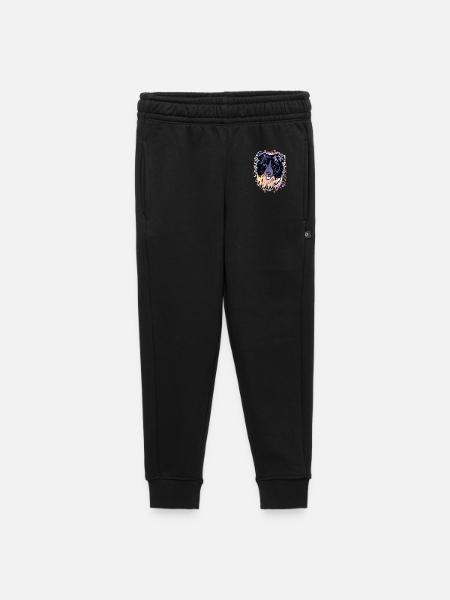 Border Collie Farbklecks - Kinder/Teenager Premium Sweathose - Schwarz