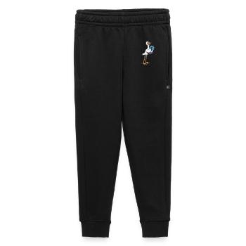 Storch Musiker Tamburin Musik - Kinder/Teenager Premium Sweathose - Schwarz - Vorne - AI Model Kid Male (0cm)