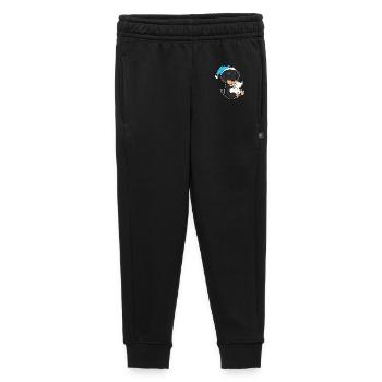 Dog Dog breed Dachshund Dachshund - Kids’/Teens' Premium Sweatpants - black - Front - AI Model Kid Male (0cm)