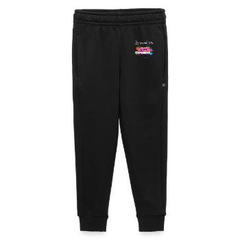 Cassette Vintage Rétro « It’s Rewind Time » Par - Pantalon de survêtement enfant/adolescent premium - noir - Devant - AI Model Kid Male (0cm)