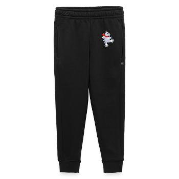Hippo Ice Skating Skates - Kids’/Teens' Premium Sweatpants - black - Front - AI Model Kid Male (0cm)