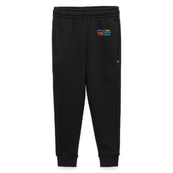 Advocate Love Support Accept Be Kind - Kids’/Teens' Premium Sweatpants - black - Front - AI Model Kid Male (0cm)