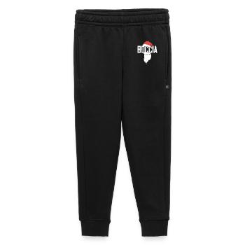 Boccia Player Santa Claus Balls Boccia - Kids’/Teens' Premium Sweatpants - black - Front - AI Model Kid Male (0cm)