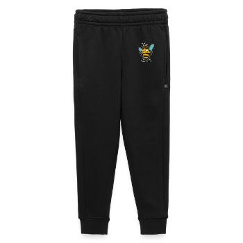 Abeille - Pantalon de survêtement enfant/adolescent premium - noir - Devant - AI Model Kid Male (0cm)