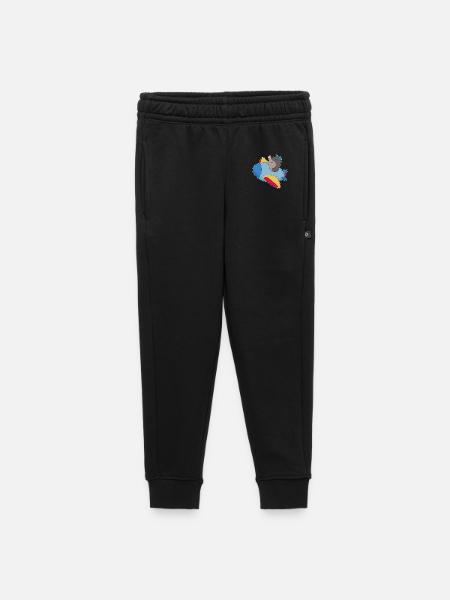 Maulwurf Flugzeug - Kinder/Teenager Premium Sweathose - Schwarz