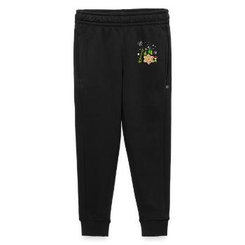 Advent, gingerbread, biscuits - Kids’/Teens' Premium Sweatpants - black - Front - AI Model Kid Male (0cm)