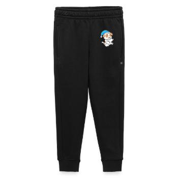 Jack Russell Terrier Chien fatigué de sommeil - Pantalon de survêtement enfant/adolescent premium - noir - Devant - AI Model Kid Male (0cm)