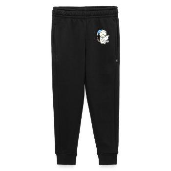 Schlafen Müde - Katze mit Kissen und Schlafmütze - Kinder/Teenager Premium Sweathose - Schwarz - Vorne - AI Model Kid Male (0cm)