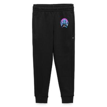 Casque Gamer Anime Synthwave Art - Pantalon de survêtement enfant/adolescent premium - noir - Devant - AI Model Kid Male (0cm)