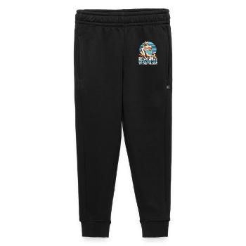 Retirement Life Enjoy Gift - Kids’/Teens' Premium Sweatpants - black - Front - AI Model Kid Male (0cm)