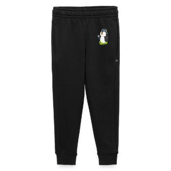 Pinguin Handballspieler Handball - Kinder/Teenager Premium Sweathose - Schwarz - Vorne - AI Model Kid Male (0cm)
