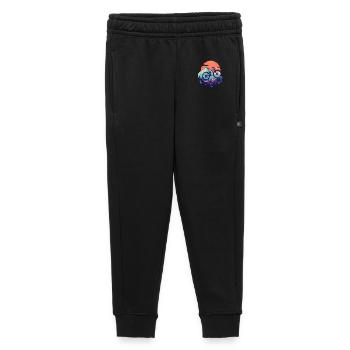Mountain biking - Kids’/Teens' Premium Sweatpants - black - Front - AI Model Kid Male (0cm)