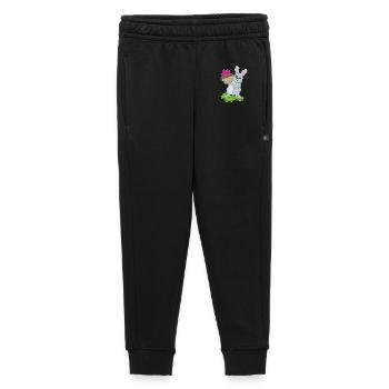 Cupcake lapin - Pantalon de survêtement enfant/adolescent premium - noir - Devant - AI Model Kid Male (0cm)