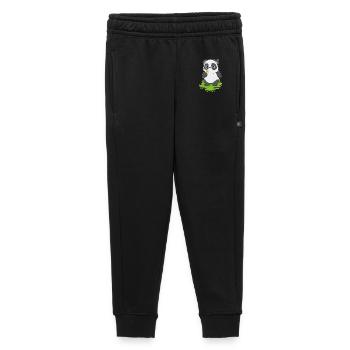 Panda Lutscher - Kinder/Teenager Premium Sweathose - Schwarz - Vorne - AI Model Kid Male (0cm)