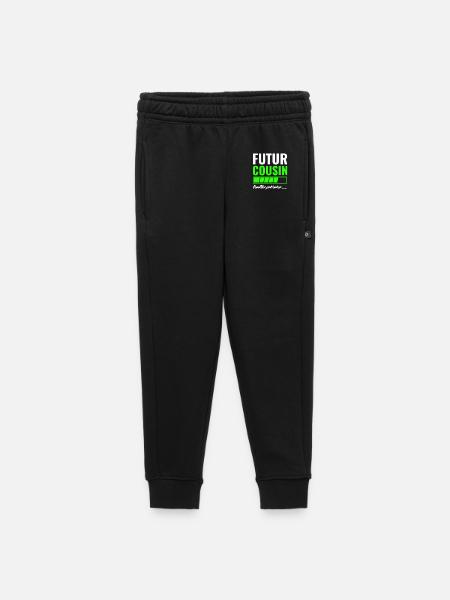 Future cousin please wait - Kids’/Teens' Premium Sweatpants - black