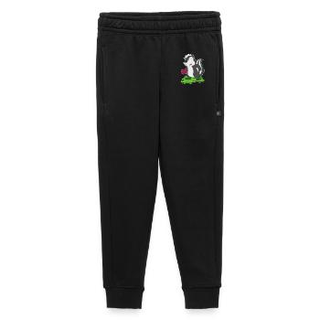 Skunk Bowling Bowling Ball - Kids’/Teens' Premium Sweatpants - black - Front - AI Model Kid Male (0cm)